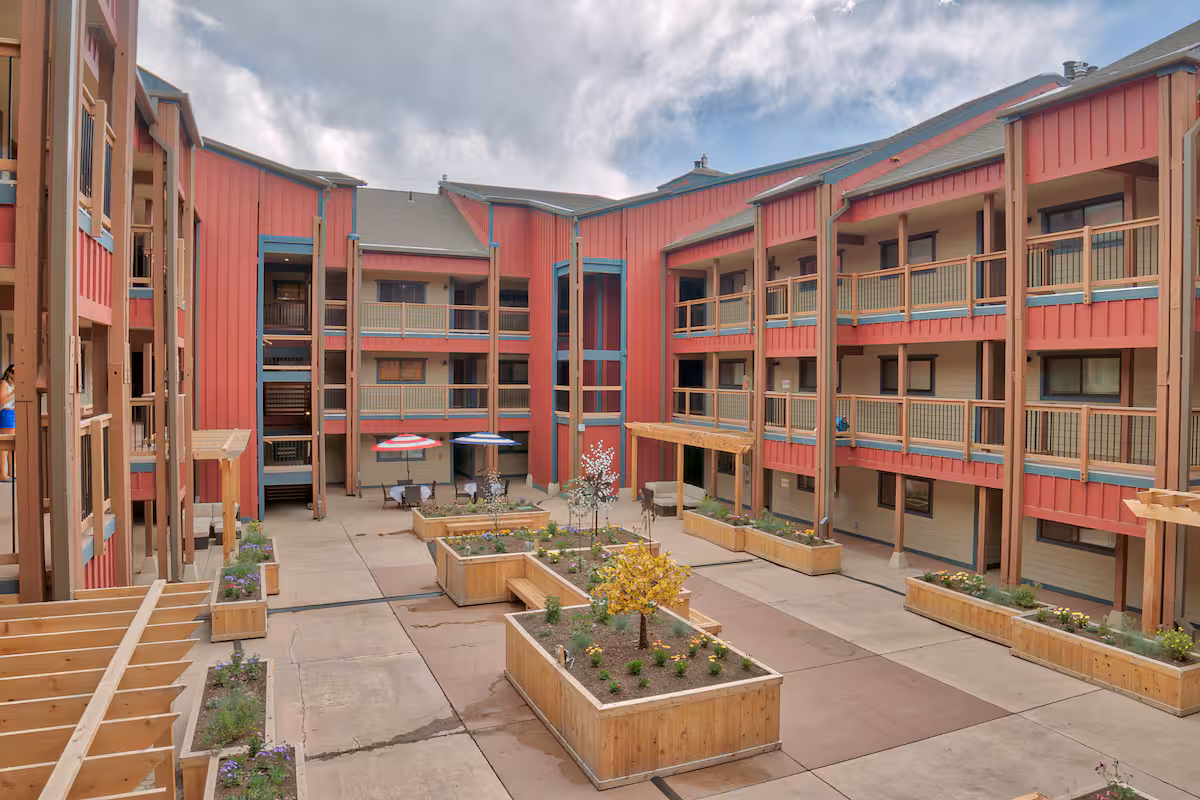 Condo exterior at Longbranch